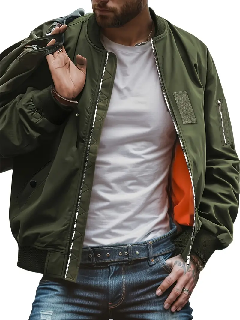 Chaqueta Bomber Hombre Todo En Chaquetas Militares